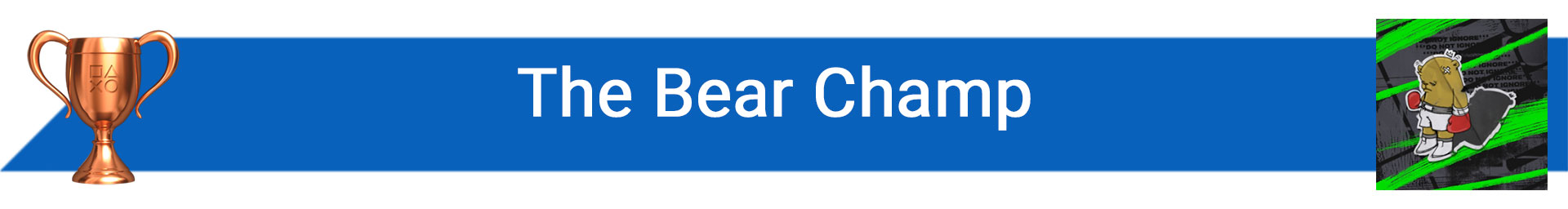تروفی The Bear Champ