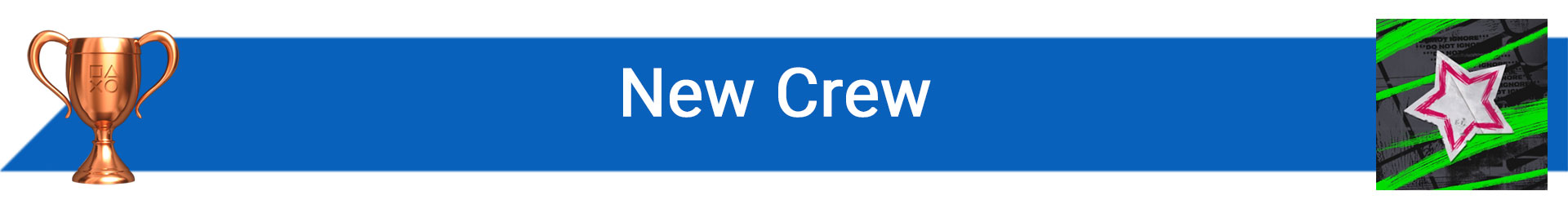 تروفی New Crew