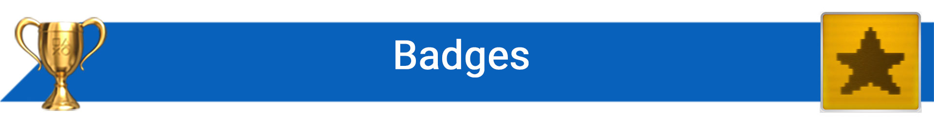 تروفی Badges