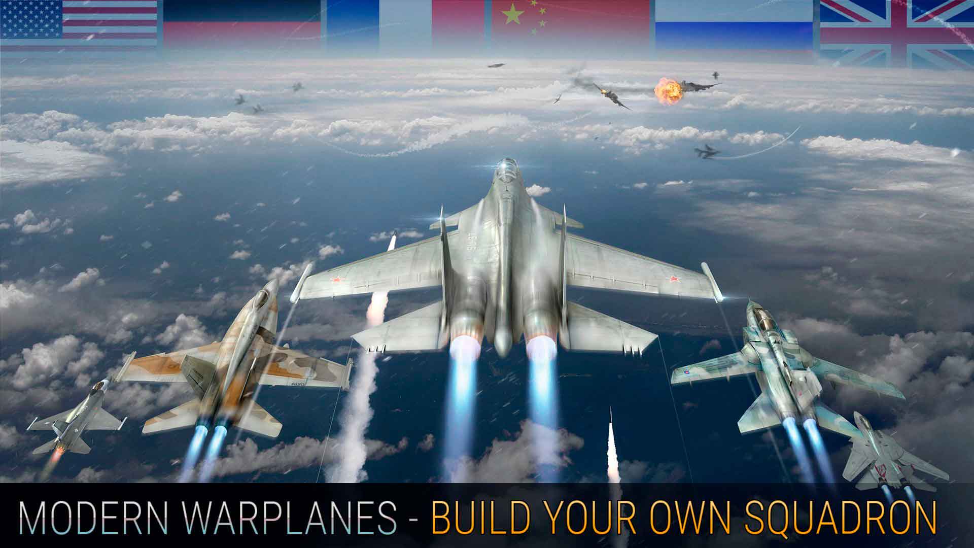 بازی اندروید Modern Warplanes: PvP Warfare
