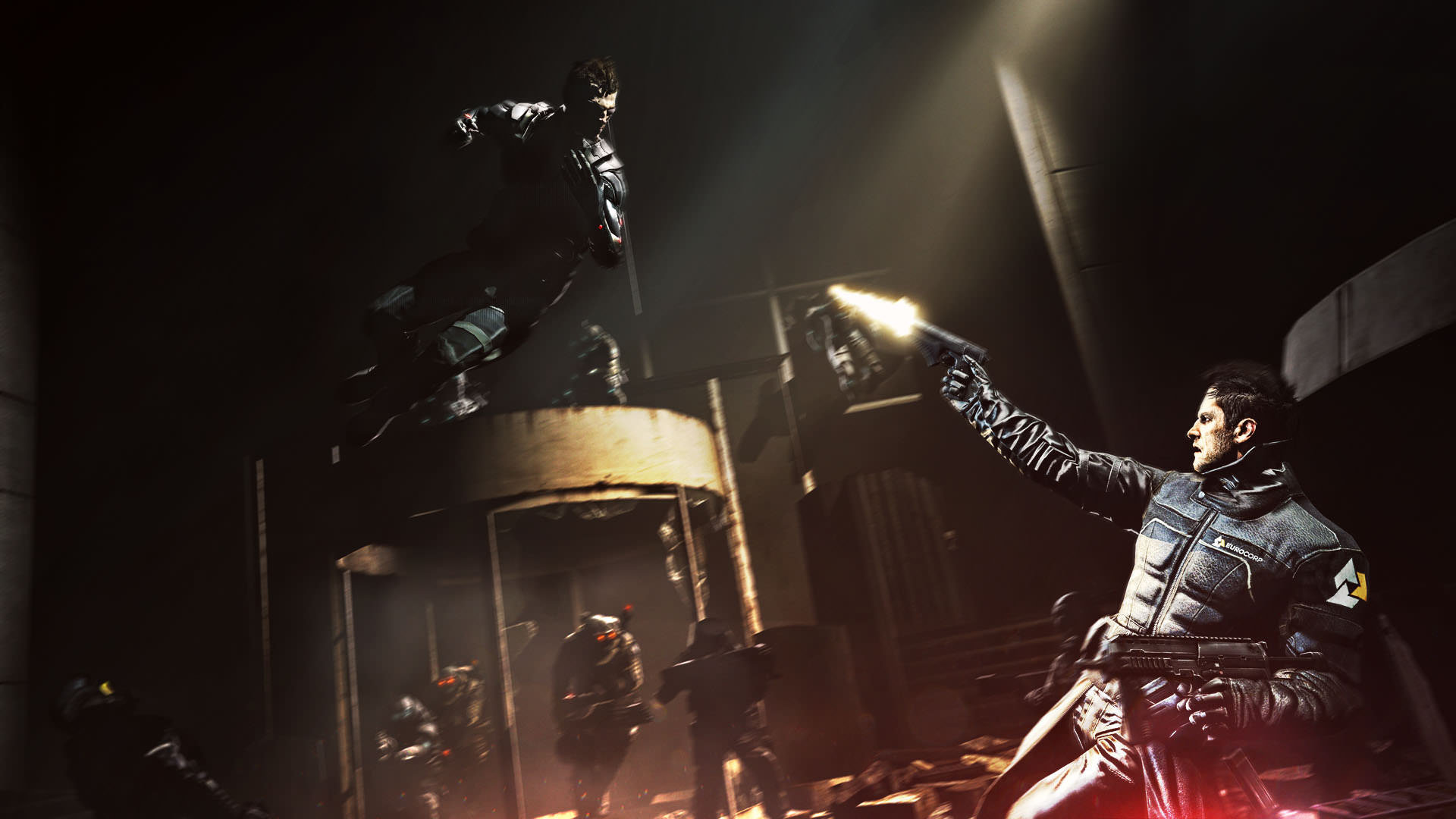 صحنه نبرد در بازی Deus Ex: Human Revolution