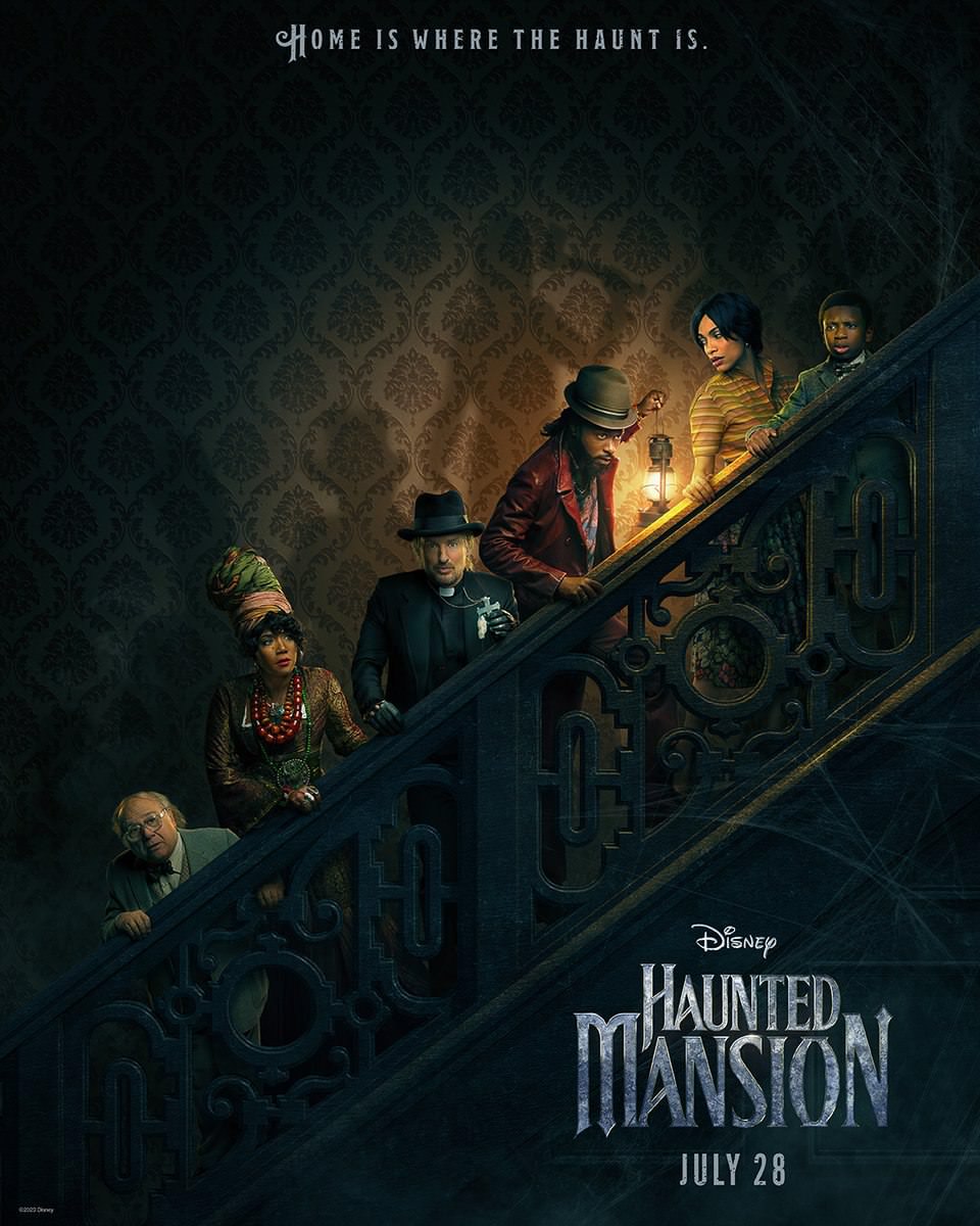 پوستر جدید و رسمی فیلم Haunted Mansion