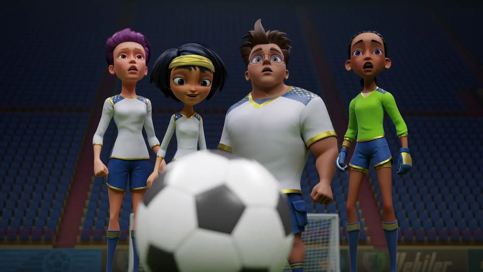 شخصیت های انیمیشن The Soccer Football Movie