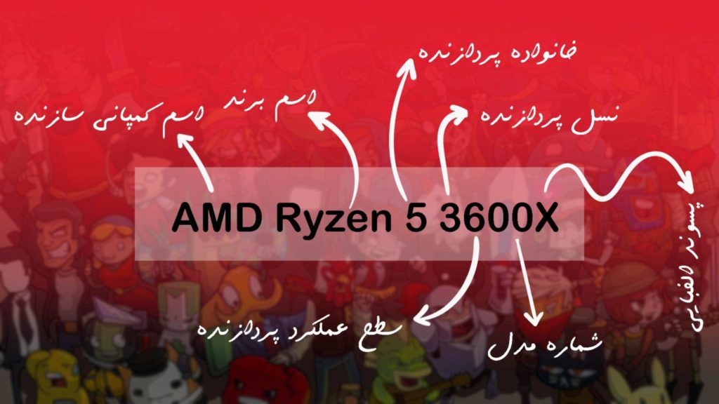 راهنمای نام گذاری‌ پردازنده‌های AMD - گیم طور