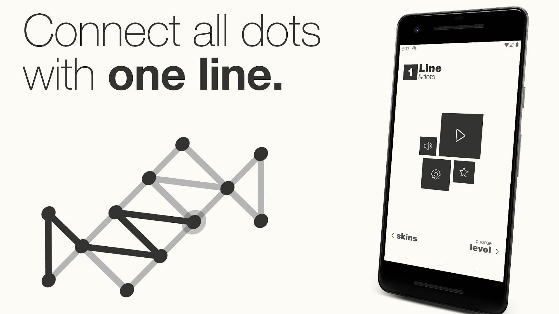 بازی معمایی 1Line & dots