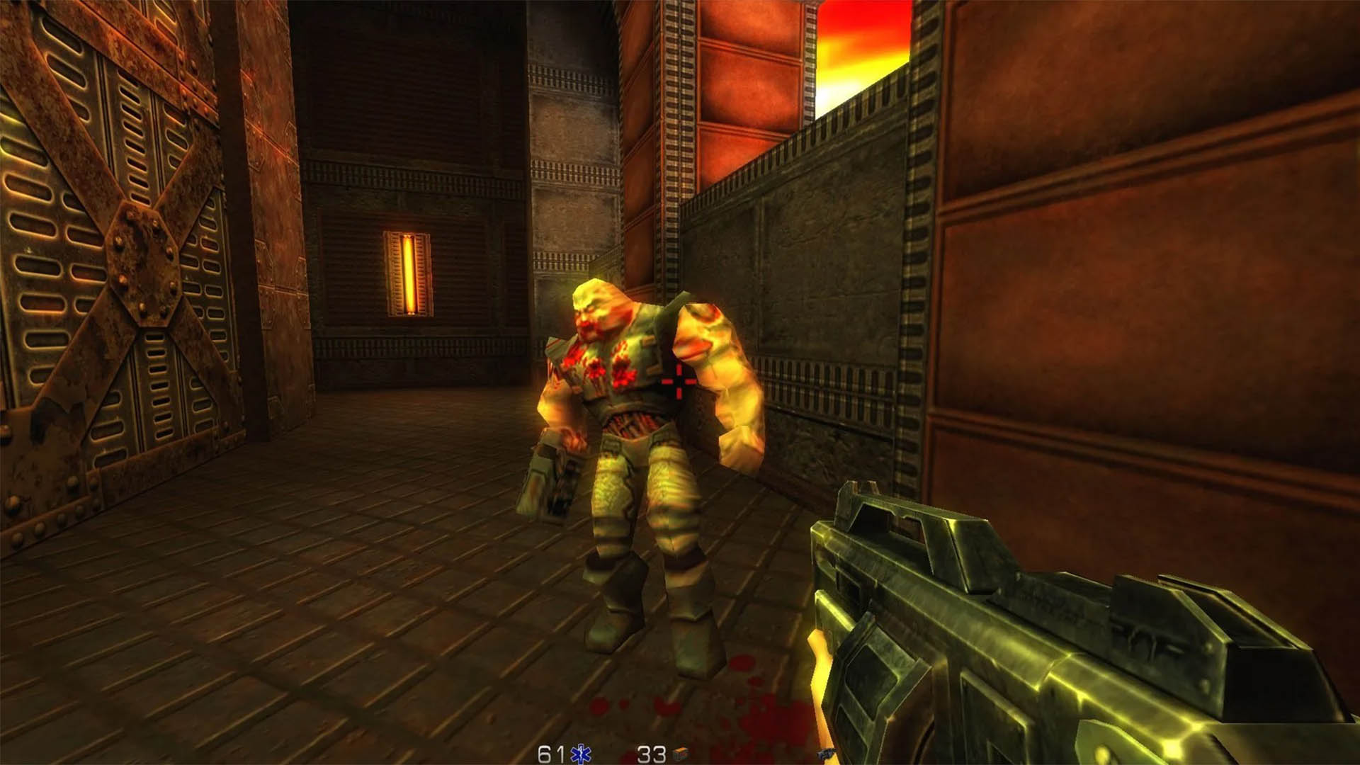 مبارزه با Strogg در بازی Quake 2