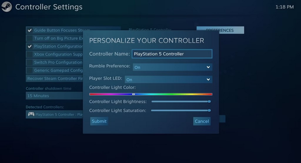 اتصال دسته PS5 به کامپیوتر
