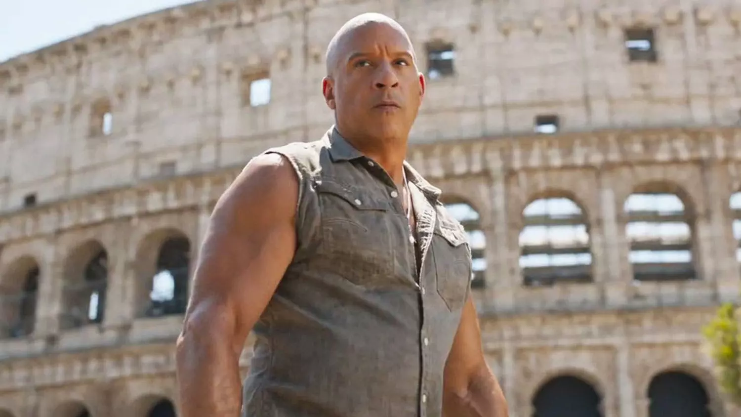 وین دیزل در نقش دومینیک تورتو در رم در فیلم Fast X