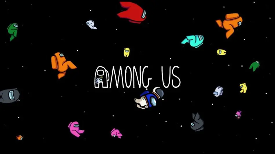 بازی Among Us و موجودات رنگی معلق در فضا