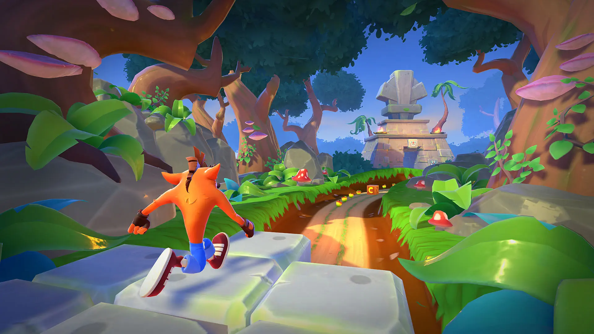 بازی Crash Bandicoot: On the Run و دویدن کرش 