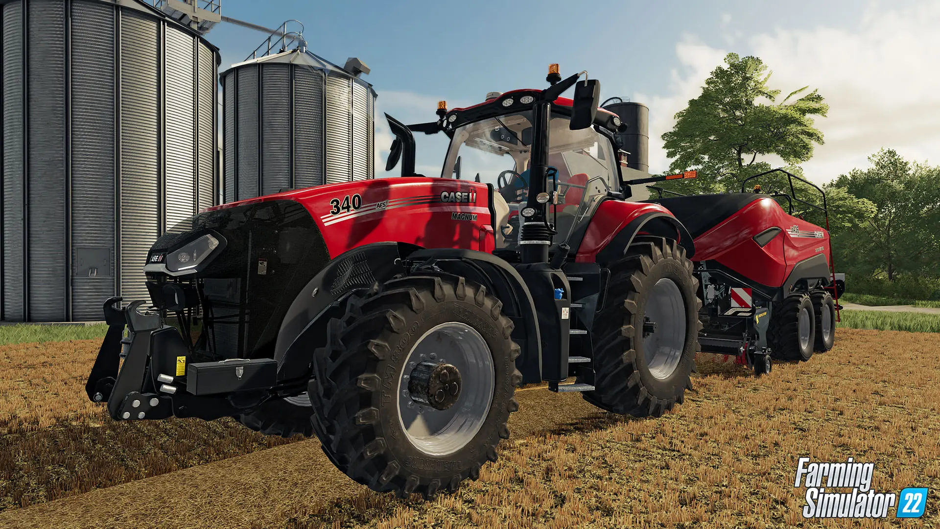 کار در مزرعه در بازی Farming Simulator 22