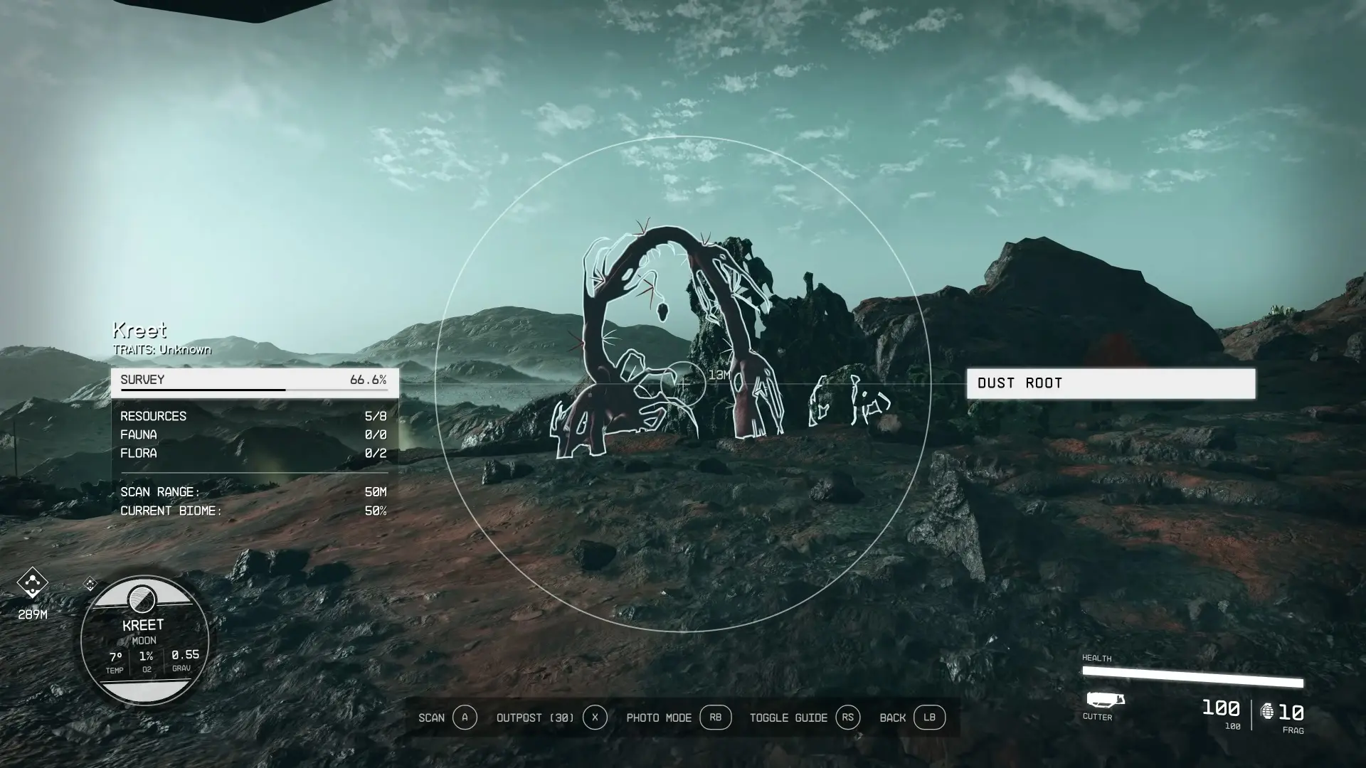 اسکنر در بازی استارفیلد