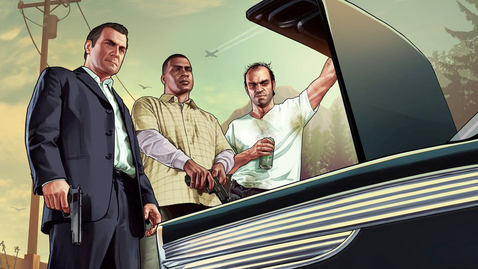 کاراکترهای بازی Grand Theft Auto V شرکت راک‌استار گیمز