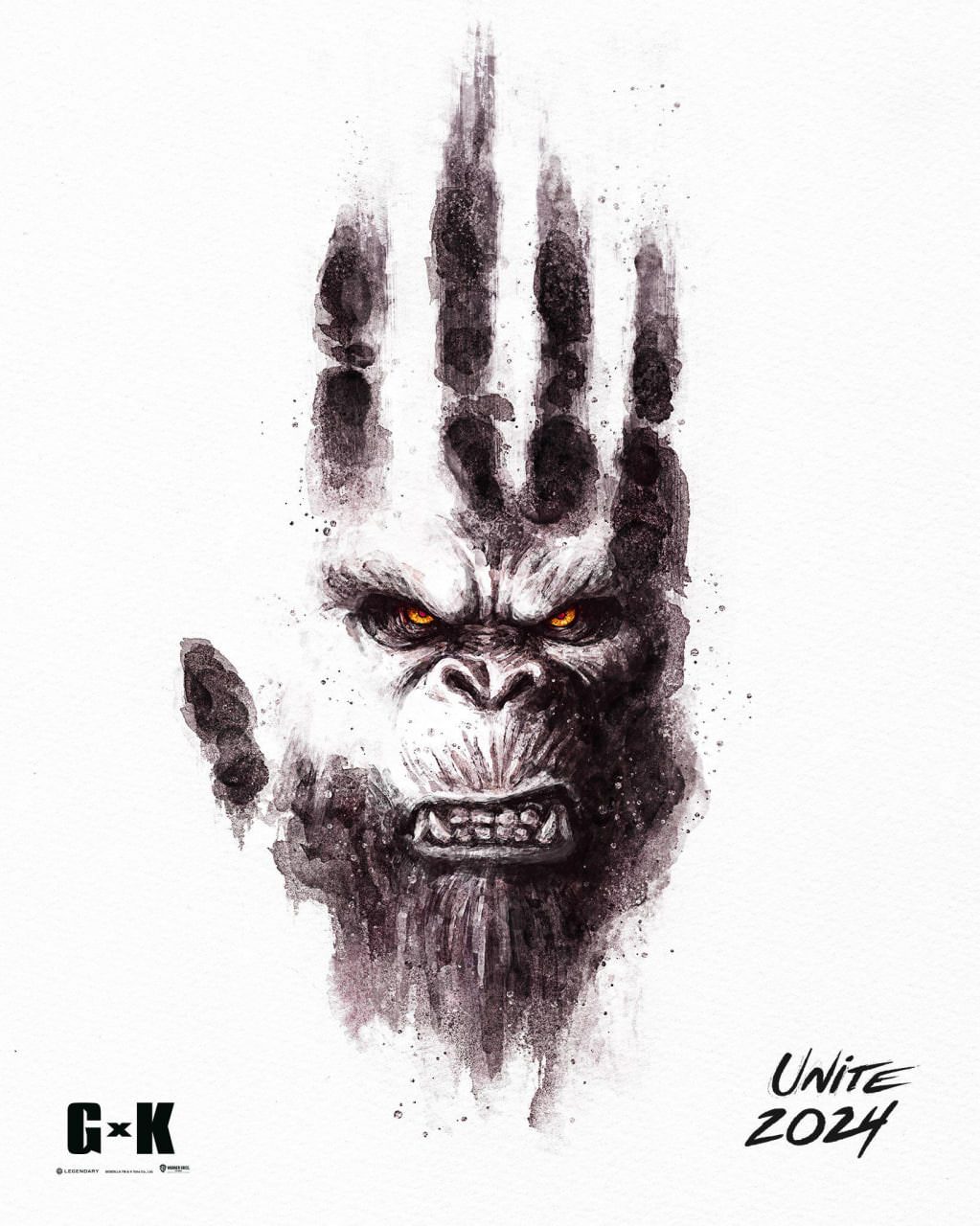 پوستر کینگ کونگ فیلم Godzilla x Kong The New Empire