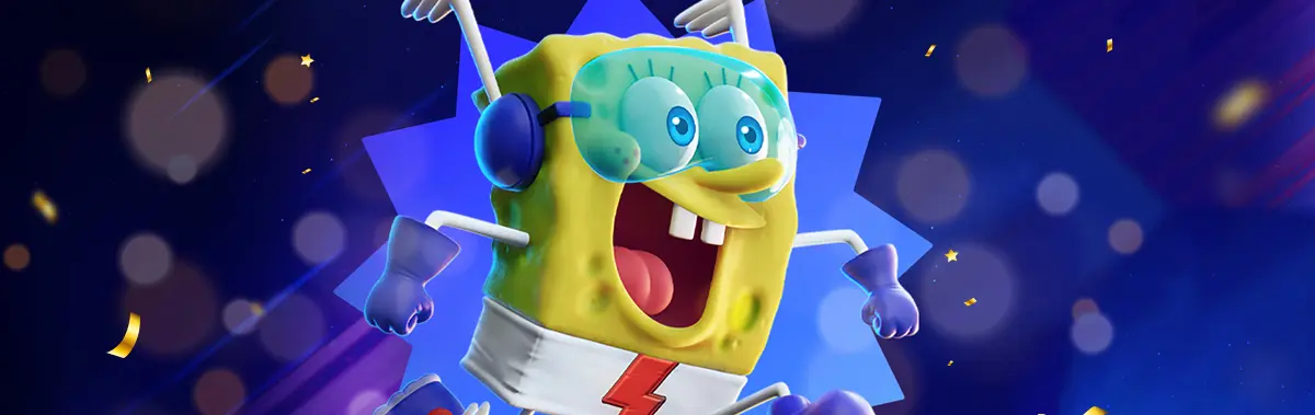 باب اسفنجی در بازی Nickelodeon All-Star Brawl 2