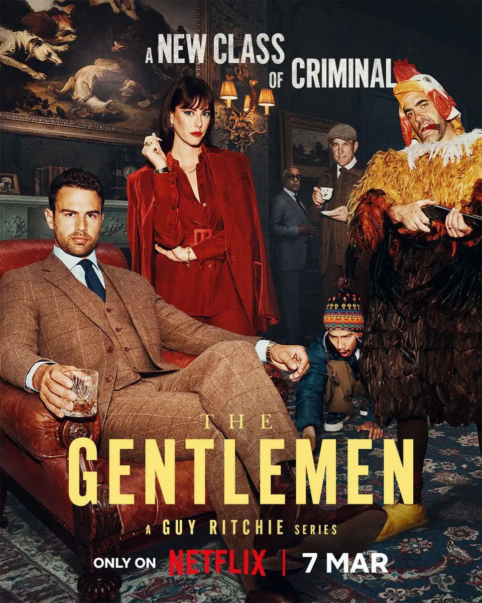پوستر رسمی دوم سریال The Gentlemen