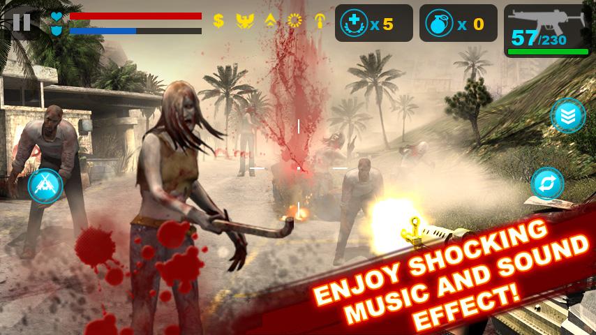 بهترین بازی های زامبی - Zombie Frontier