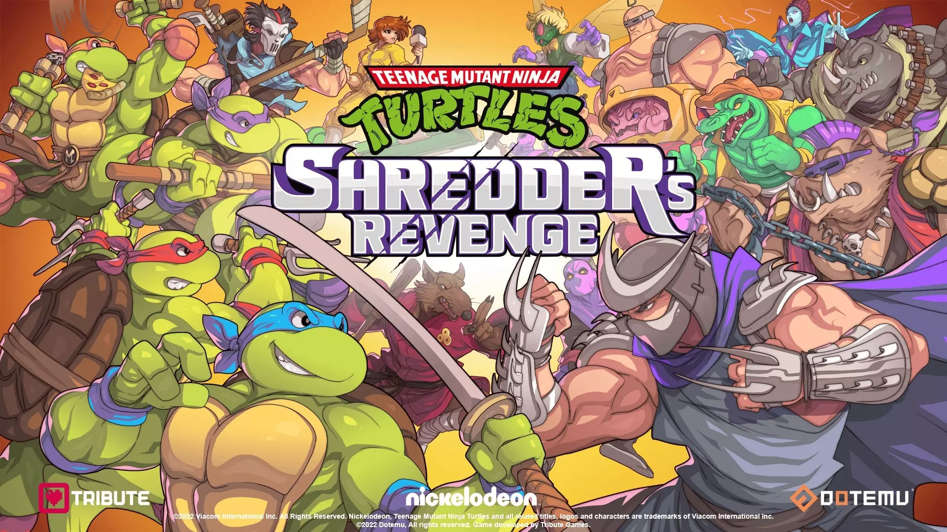 تمامی شخصیت‌های مثبت و منفی بازی Teenage Mutant Ninja Turtles Shredder's Revenge