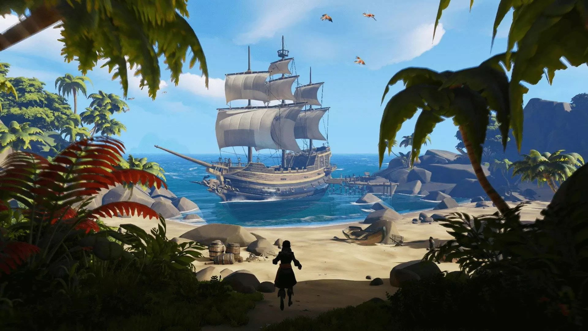 مایکروسافت از عرضه بازی Sea of Thieves برای پلی استیشن خیلی راضی است