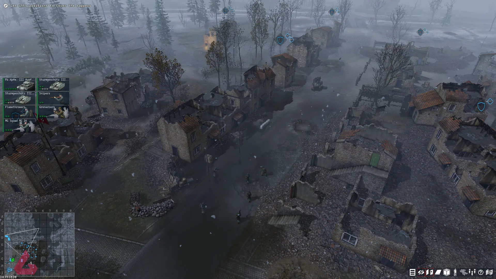 شهر بارانی در بازی Men of War 2