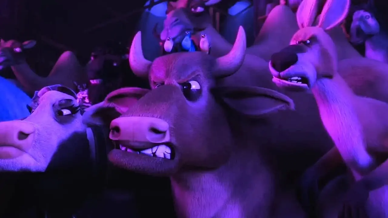 گاوهای خشمگین در انیمیشن Noah's Ark