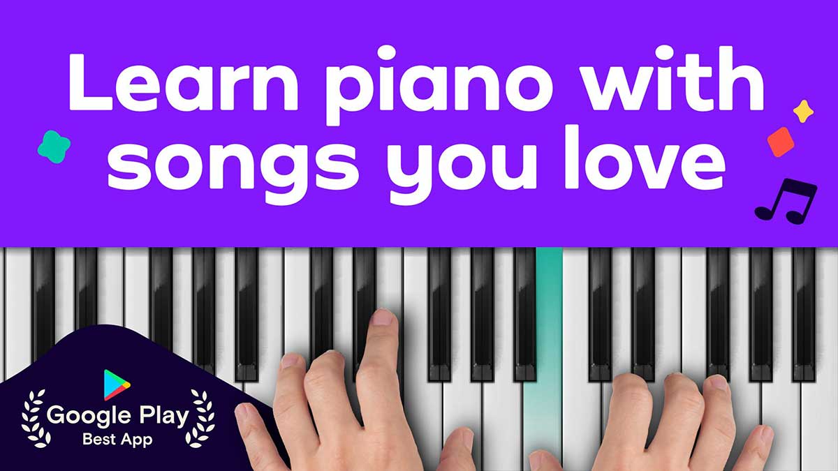 بازی اندروید و آیفون Simpia: Learn Piano Fast