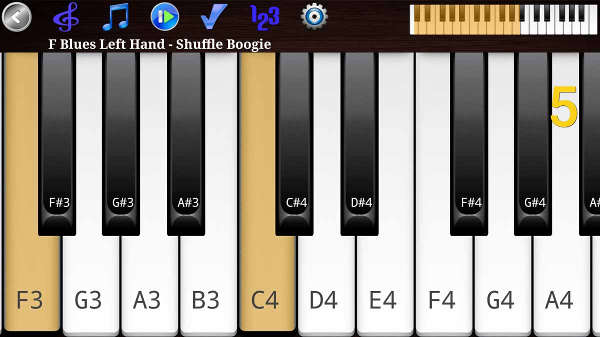 بازی Piano Scales & Chords Pro